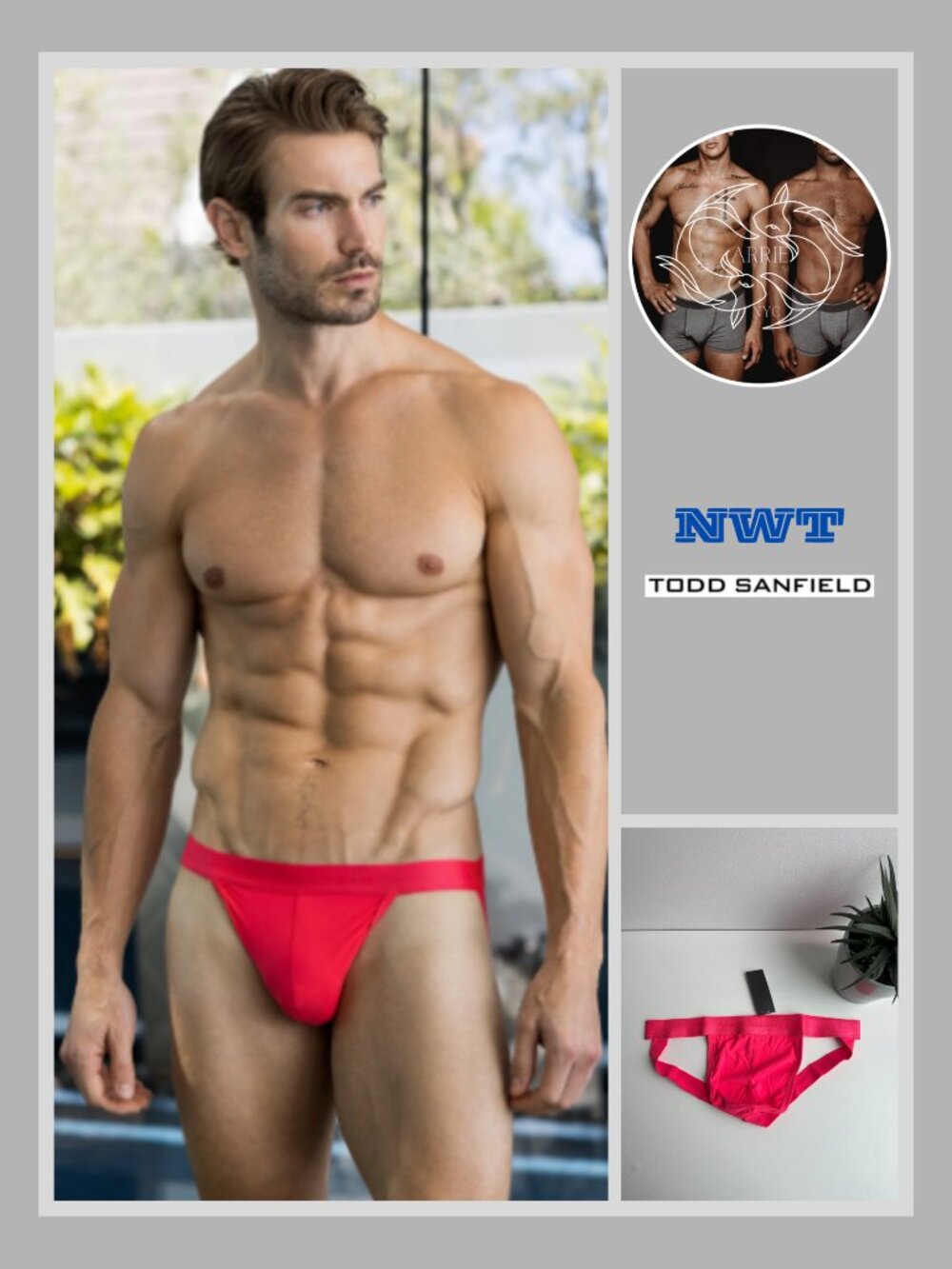 Todd Sanfield - Defiant Jock - Natron Red (M)